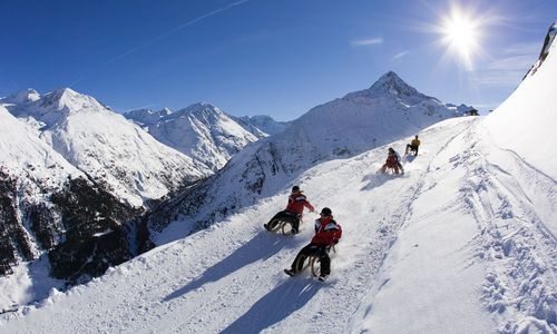 Rodeln im Ötztal